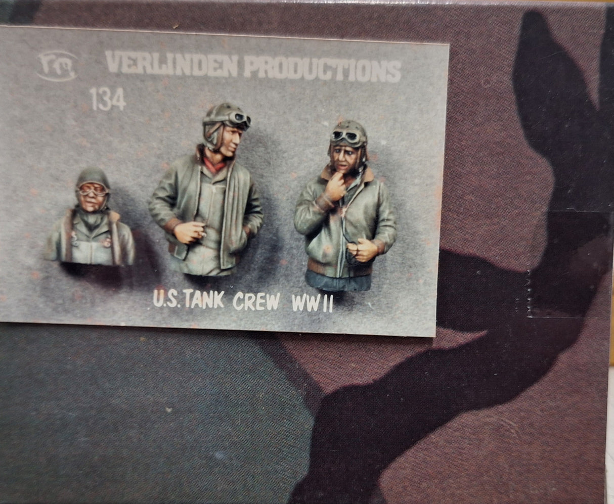 VP 1:35 U.S. Tank Crew WWII Resin Set