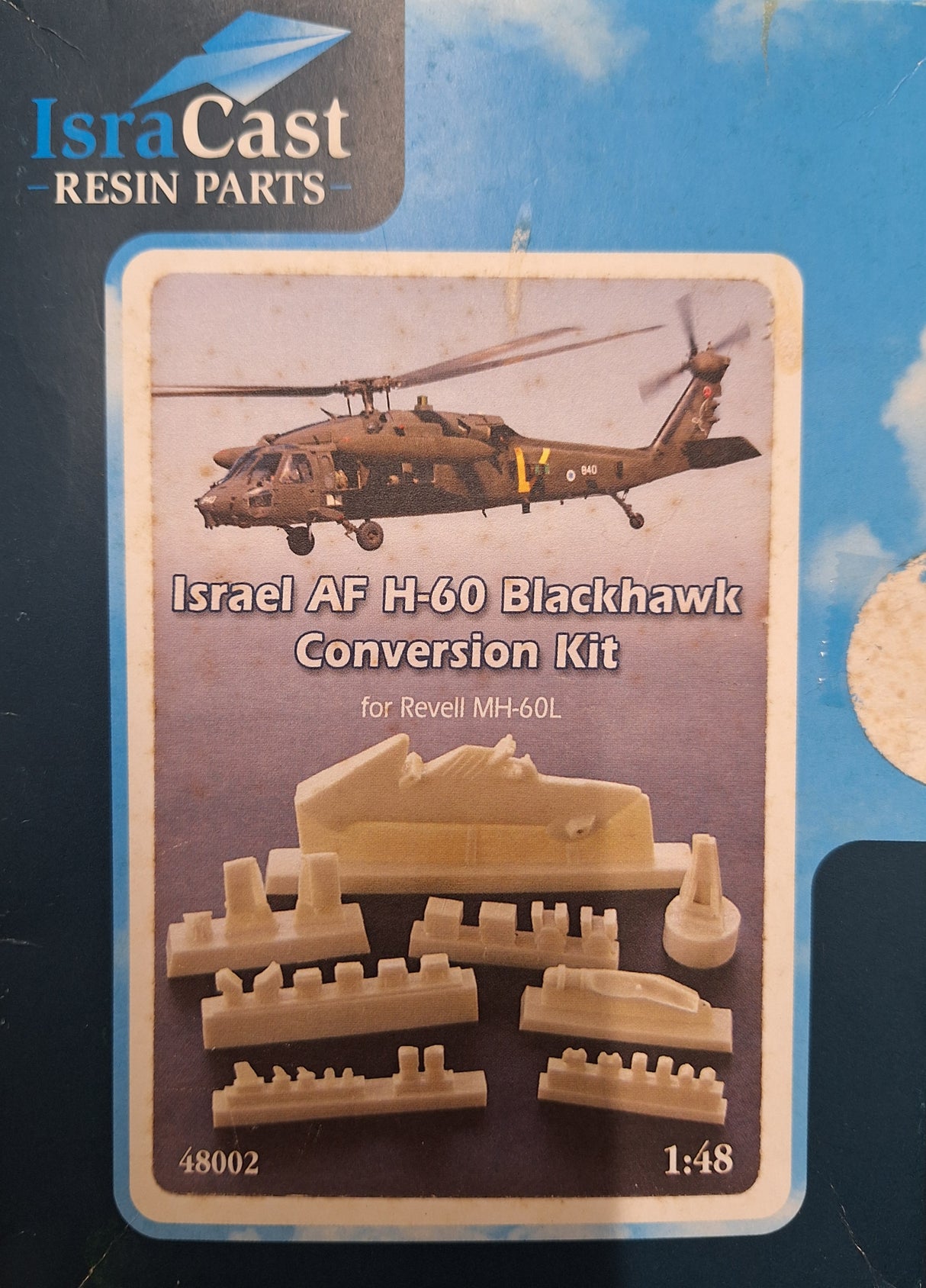 IsraCast 1:48 Israeli AF H-60 Blackhawk Resin Conv. Set
