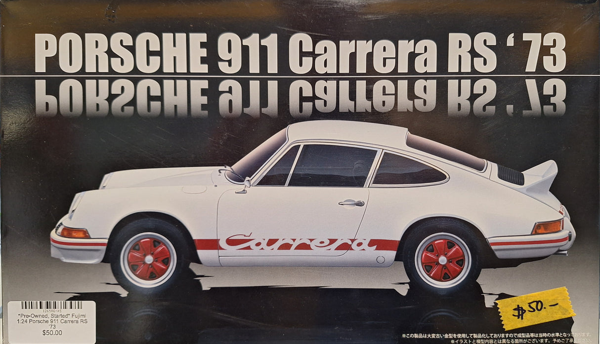 *Pre-Owned, Started* Fujimi 1:24 Porsche 911 Carrera RS '73