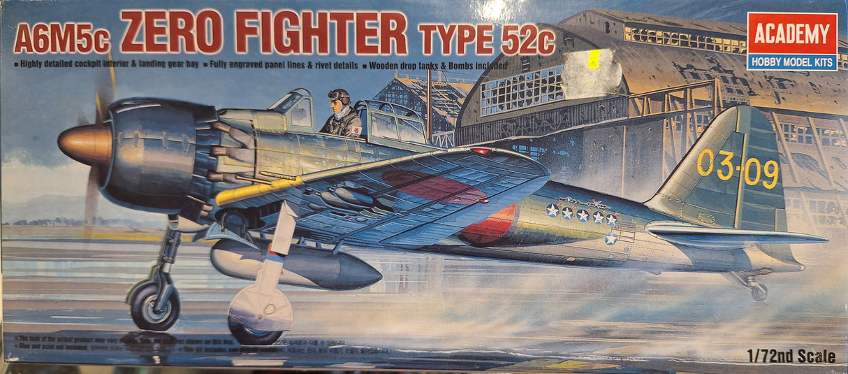 Academy 1:72 A6M5c Zero Fighter Type 52c (FMS)