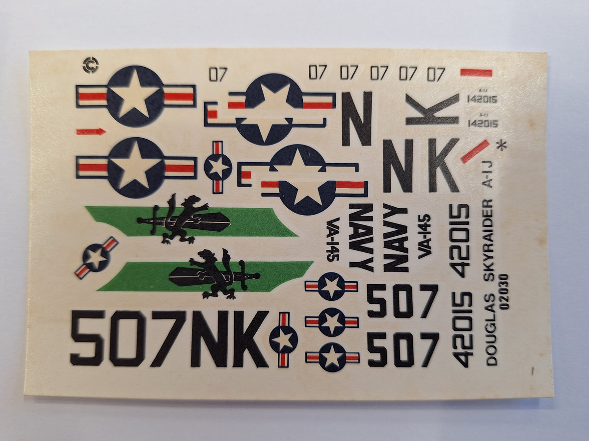 *Unsealed, Vintage* Airfix 1:72 Douglas Skyraider (FMS)