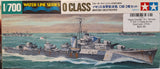 *Aged Decals* 2n1 Tamiya 1:700 O Class British Destroyer (FMS)
