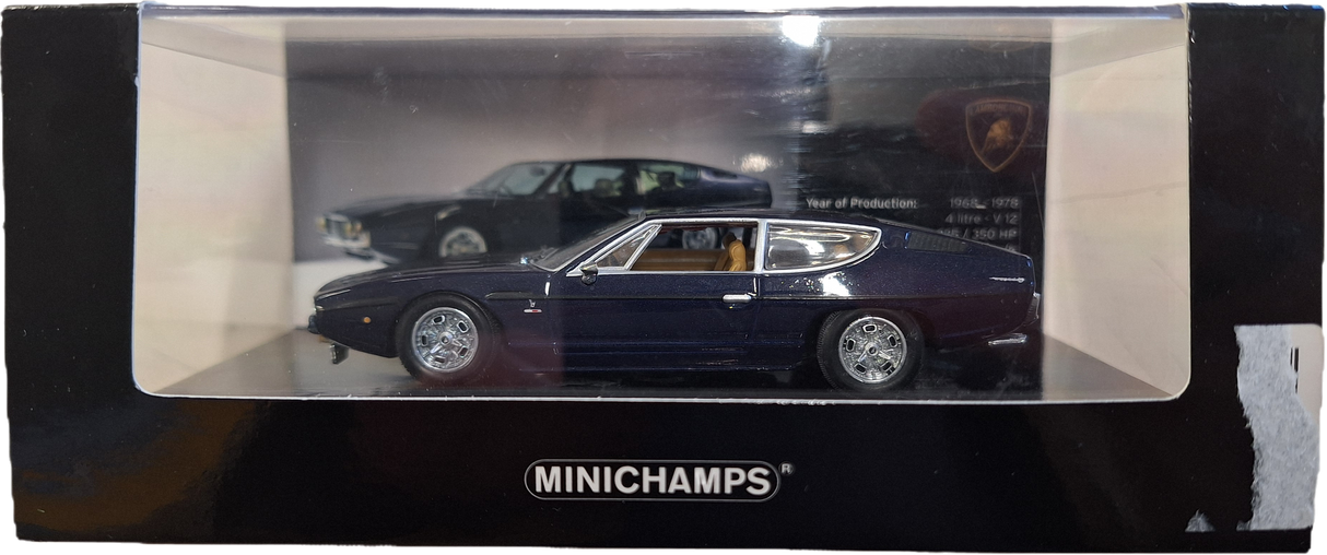 *Pre-Owned* Minichamps 1:43 '68 Lamborghini Espada Dark Blue