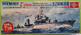 *Vintage, Aged Decals* 2n1 Skywave 1:700 Z37-39 German Destroyer (FMS)