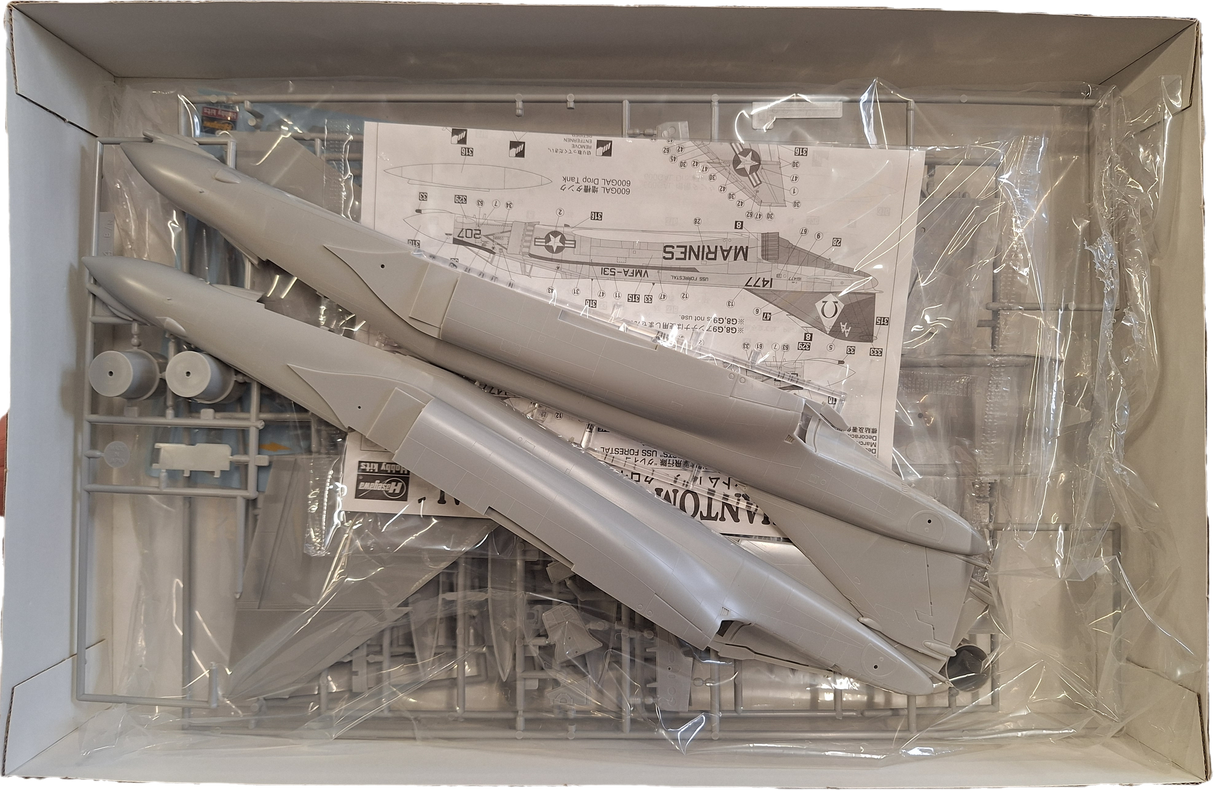 *Unsealed* Hasegawa 1:48 F-4N Phantom II 'Ark Royal' (LW)