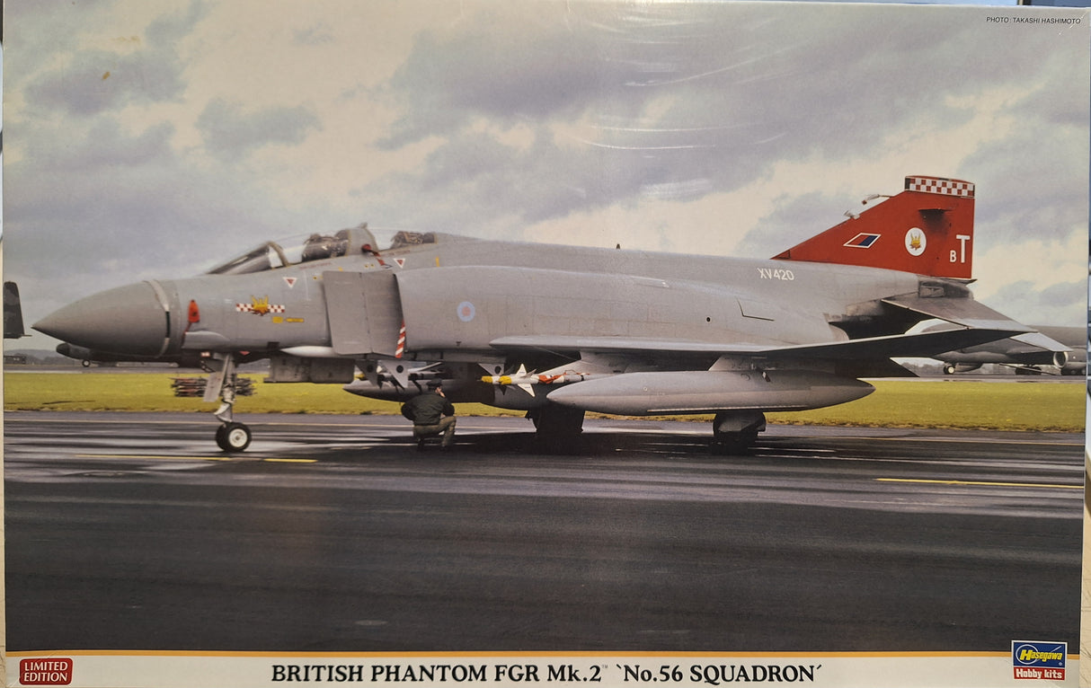 Hasegawa 1:48 British Phantom FGR Mk.2 'No.56 Squadron' (LW)