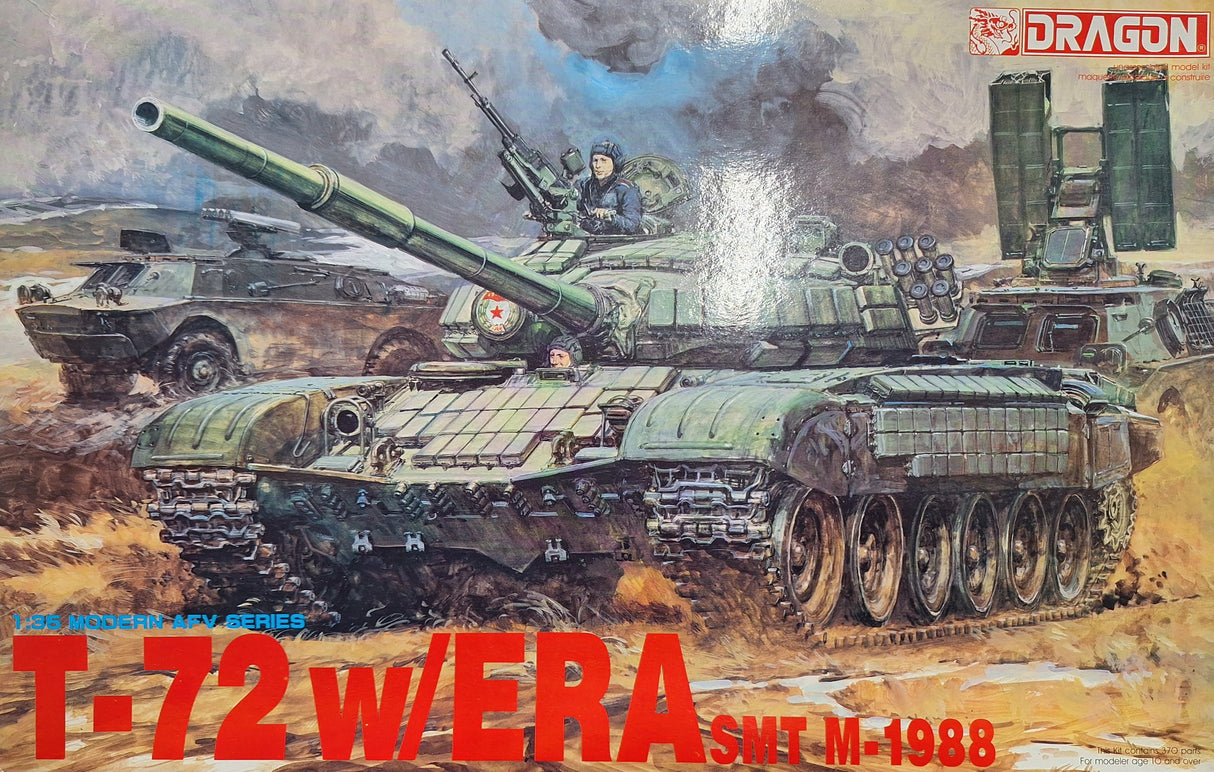 *Vintage, Aged Decals* Dragon 1:35 T-72 w/ERA SMT M-1988