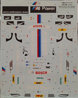 *Aged Decals* Revell 1:24 BMW M3 DTM 2012 Bruno Spengler (LW)