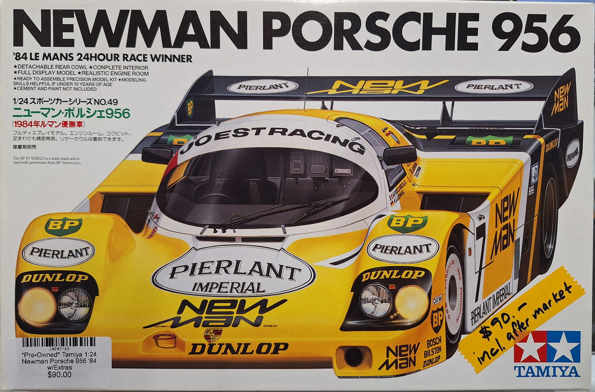 *Pre-Owned* Tamiya 1:24 Newman Porsche 956 '84 w/Extras