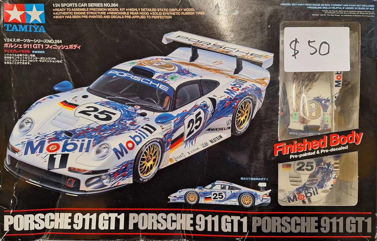 *Pre-Owned* Tamiya 1:24 Porsche 911 GT1 Finished Body