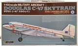 *Aged Decals* Doyusha 1:100 Douglas C-47 Skytrain (FMS)