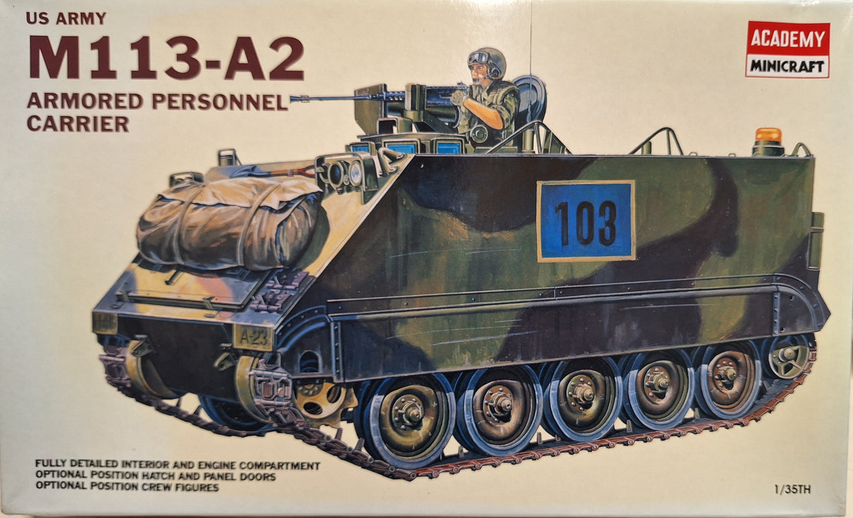 *Vintage* Academy 1:35 U.S. Army M113-A2 APC
