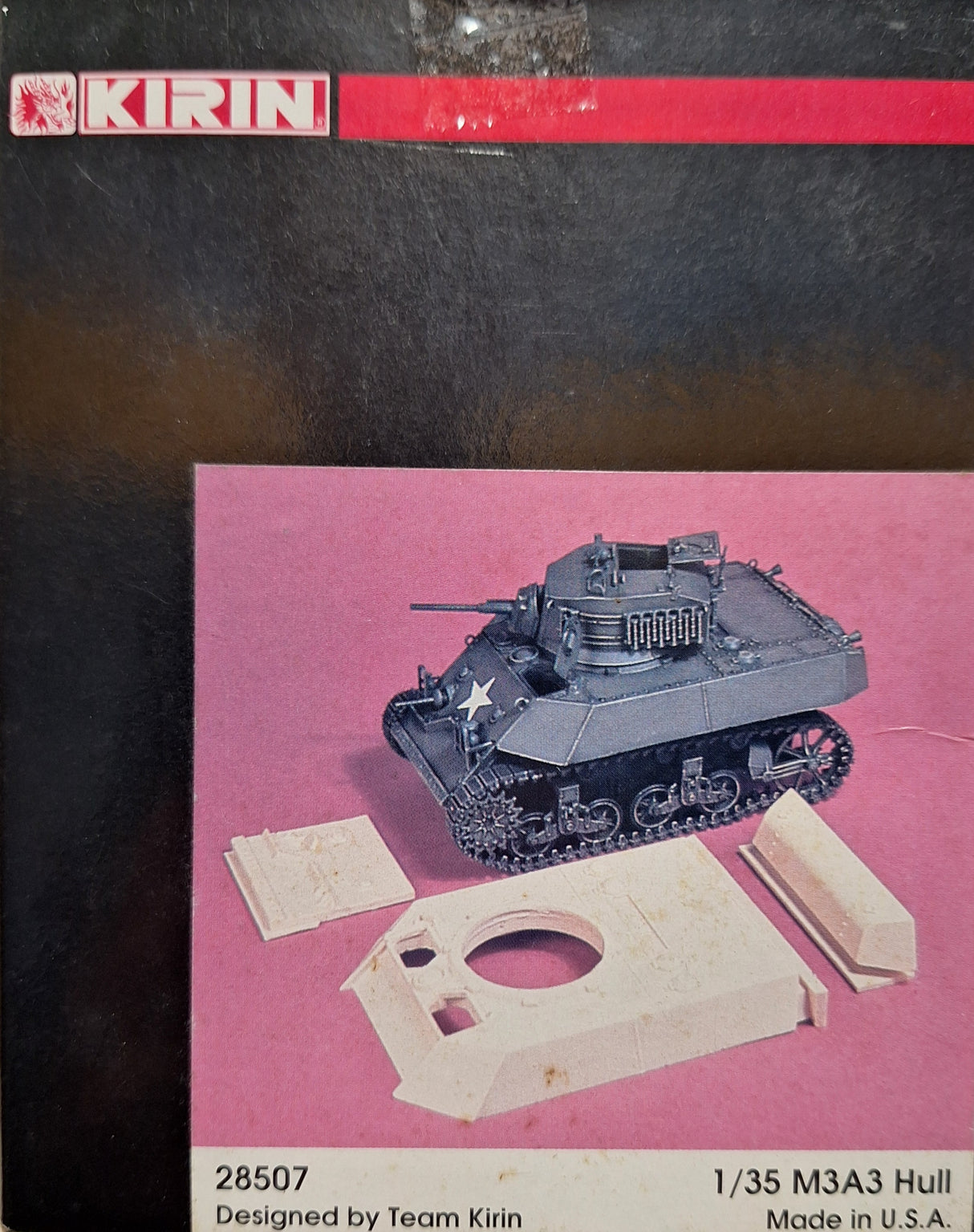 *Unsealed* Kirin 1:35 M3A3 Hull Resin Conv. Set