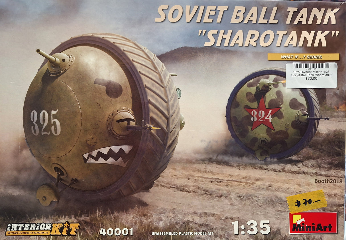 *Pre-Owned* Miniart 1:35 Soviet Ball Tank "Sharotank"