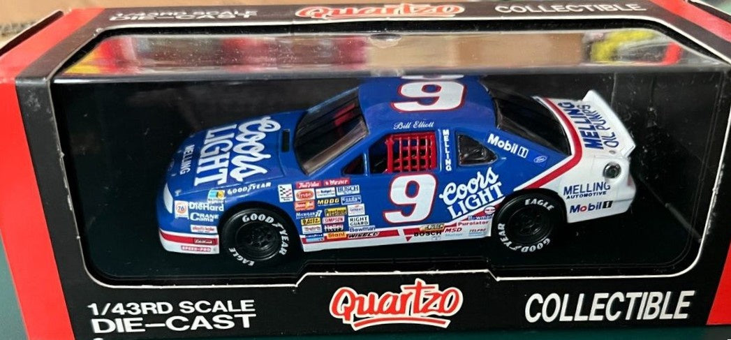 Quartzo 1:43 #9 1991 Ford Thunderbird Bill Elliot Coors Light