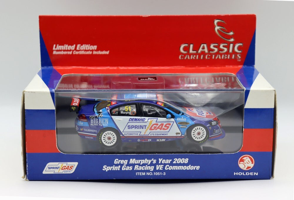 *Pre-Owned* CC 1:43 2008 Sprint Gas VE Commodore Greg Murphy