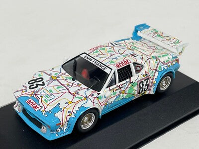 "Pre owned" Quartzo 1:43 BMW M1 BMW France Le Mans 1980