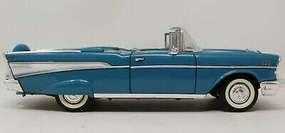 Road Ledgens 1:18 1957 Chevrolet Bel Air Convertible Aqua