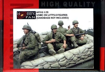 Hobby Fan 1:35 USMC on LVTP5-5 Resin Figures