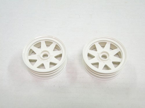 Tamiya Front Wheel White (2pcs) Striker/Sonic Fighter/ Grasshopper II