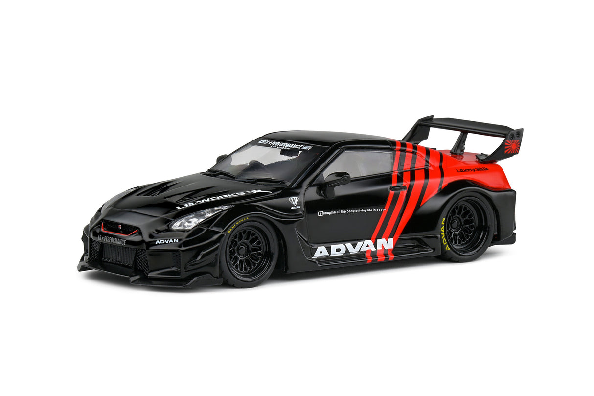 Solido 1:43 2020 Nissan GT-R (R35) Liberty Walk Advan