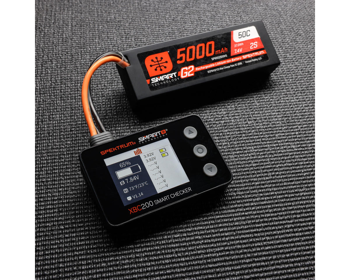 Spektrum XBC200 Smart LiPo Battery Checker & Servo Tester