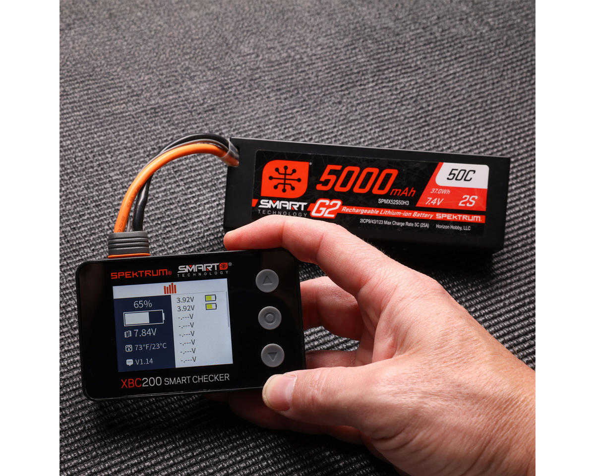 Spektrum XBC200 Smart LiPo Battery Checker & Servo Tester