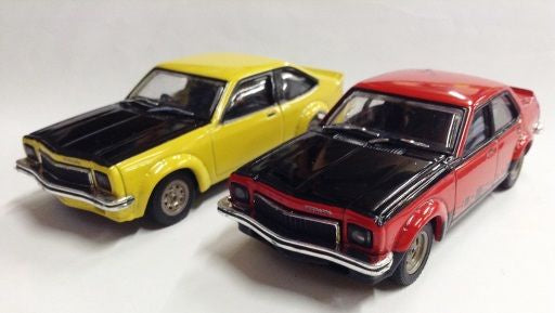 1:43 TRAX LX Torana SL/R 5000 & SS Hatchback Twin Pack TRS14
