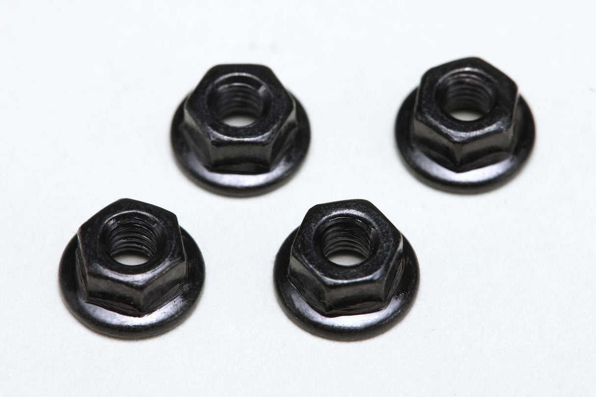 M3 Steel Flange Nut (4pcs.)