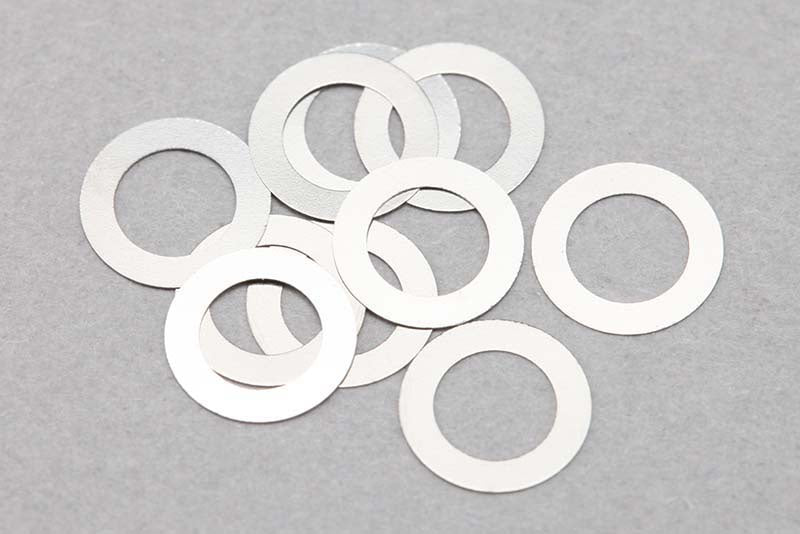 3.1 x 5.0 x 0.05mm Stainless shim 10pcs