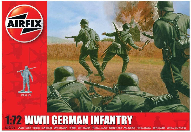 Airfix 1:76 WWII German Infantry