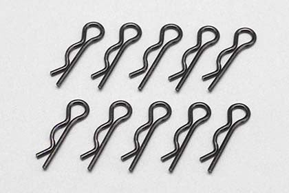 Yokomo Small Size Hood Pin Black(10pcs.)