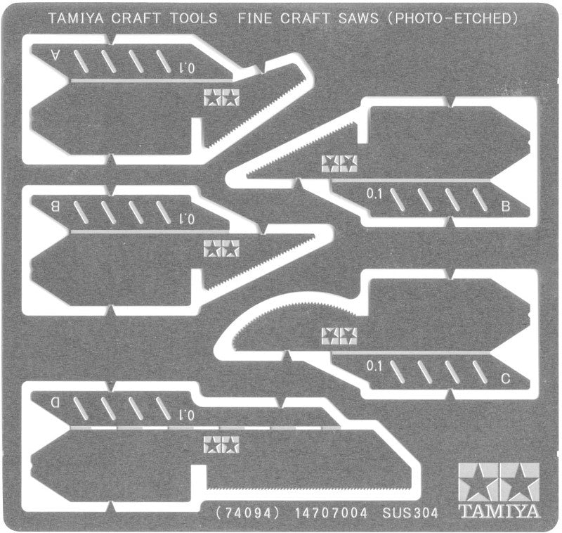 Tamiya Fine Craft Saws 0.1mm