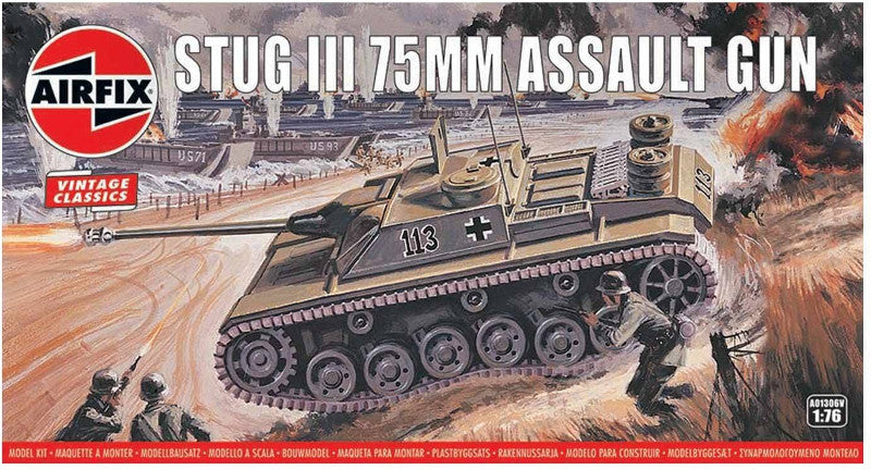 Airfix 1:76 Stug 3 75mm Assault Gun