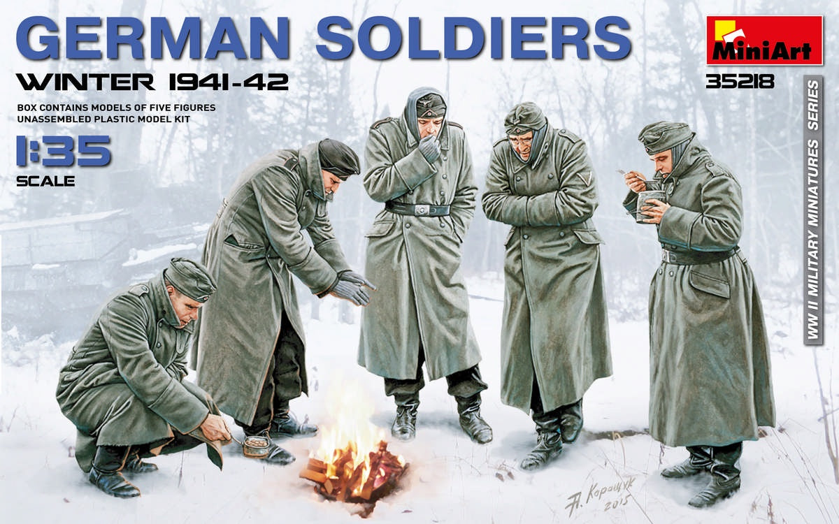 Miniart 1:35 German Soldiers Winter 1941-42