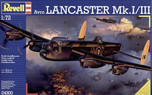 LW Revell 1:72 Avro Lancaster Mk.1/III
