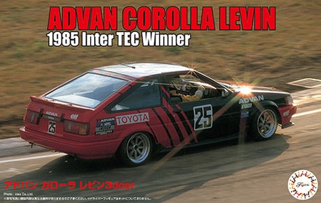 Fujimi 1:24 ADVAN Corolla Levin AE86 Inter Tec 1985 Winner