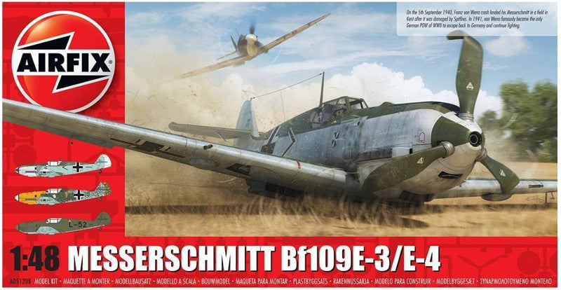 Airfix 1:48 Messerschmitt BF-109E-3/E-4