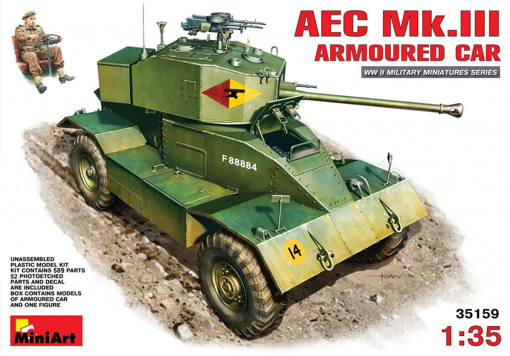 Miniart 1:35 AEC MK3 Armoured Car