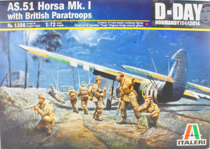 Italeri AS.51 Horsa Mk.1 w/ Brit. Paras.