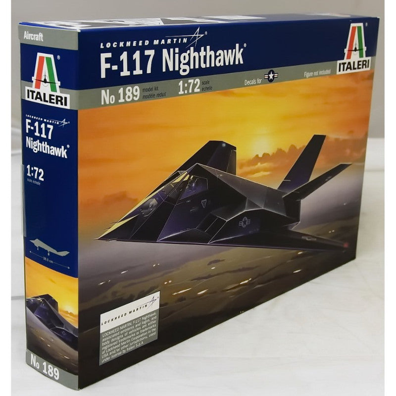 Italeri 1:72 Lockheed F-117A Nighthawk Stealth