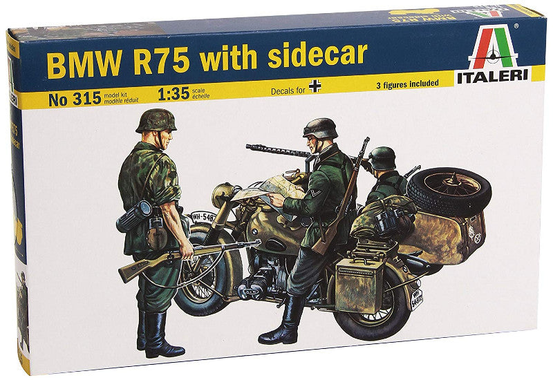 Italeri 1:35 BMW R75 w/ Sidecar