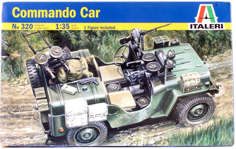 Italeri 1:35 Jeep British Commando Car