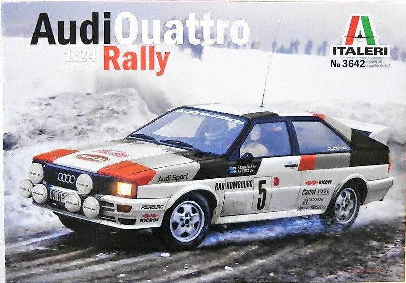 Italeri 1:24 Audi Quattro Rally