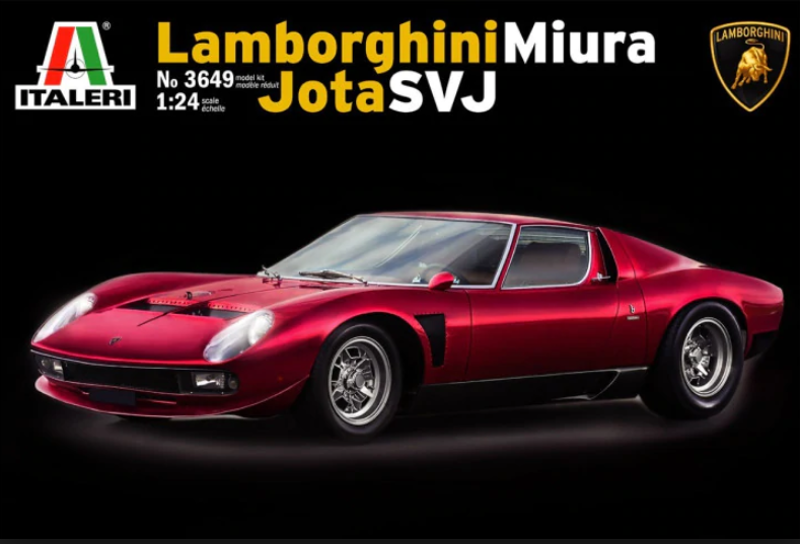 Italeri 1:24 Lamborghini Miura Jota SVJ