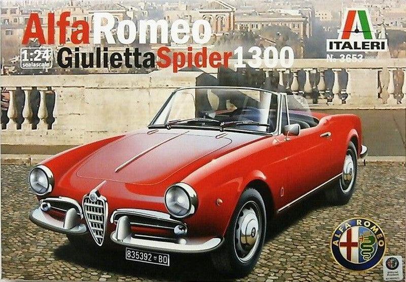 Italeri 1:24 Alfa Guiletta Spider 1300