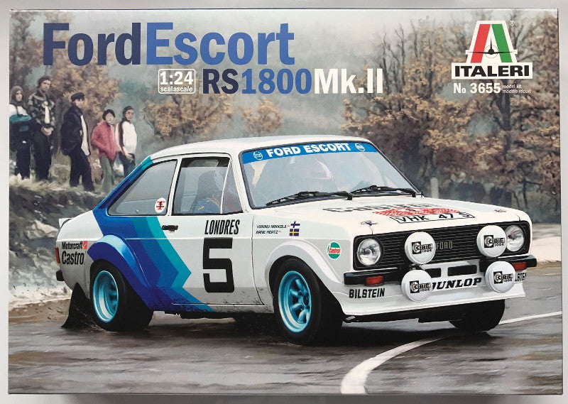 貴重！クリスタルボディ！ESCI Ford Escort RS1800 1/24 1 – Frankton Model Shop