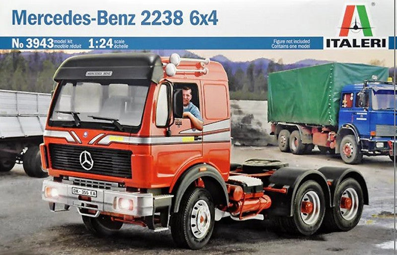 Italeri 1:24 Mercedes Benz 2238 6 x 4