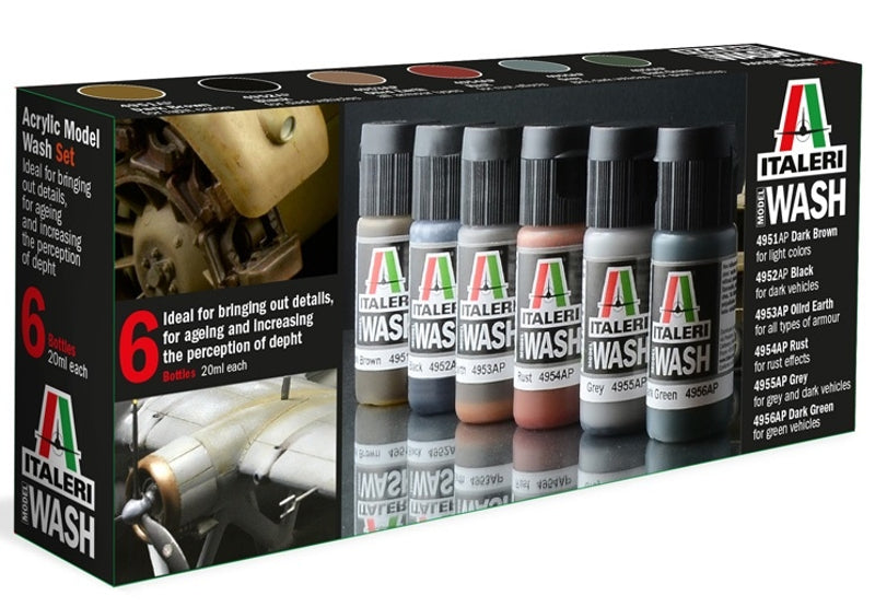 Italeri Acrylic Model Wash set