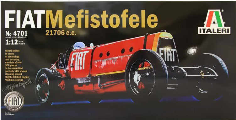 Italeri 1:12 FIAT Mefistofele 21706 c.c.